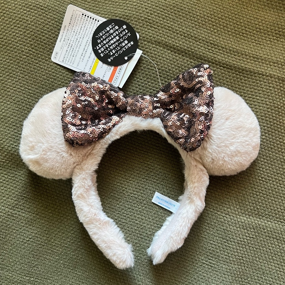 Tokyo Disney Resort Headband Ears Minnie Mouse
